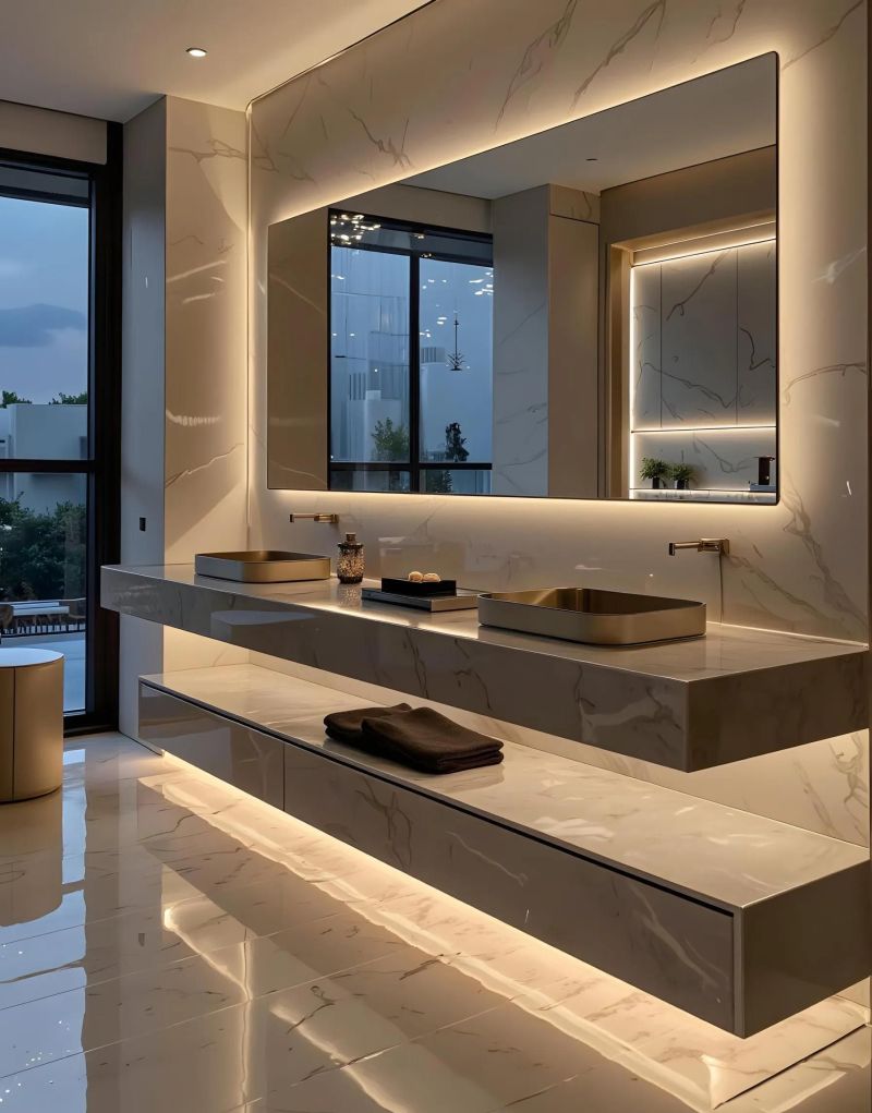 不愧是意式轻奢，145㎡装完有点高攀不起了 ～ - 家居知识