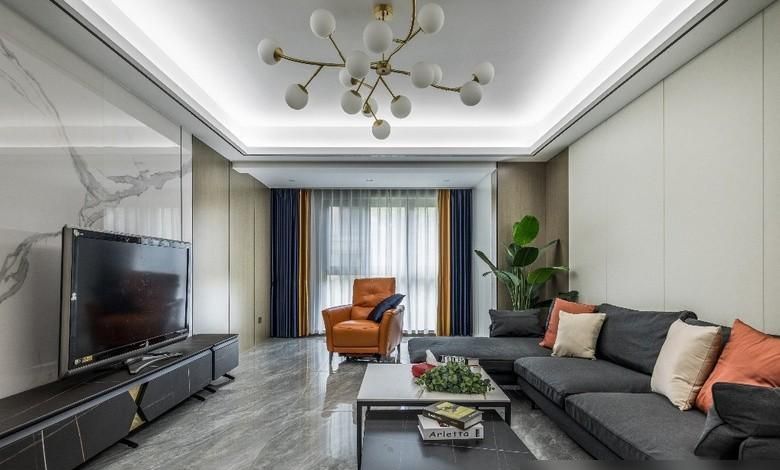 她家100㎡，装成轻奢风格精致华丽，配色优雅高级，成为小区典范 - 家居知识