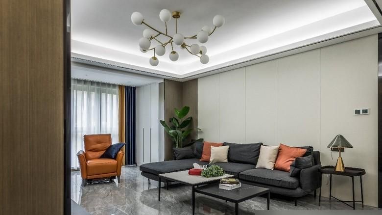 她家100㎡，装成轻奢风格精致华丽，配色优雅高级，成为小区典范 - 家居知识