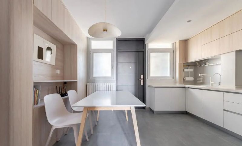 46㎡老破小学区房，原木风+海量收纳，迷你卫生间还能拥有三分离 - 家居知识