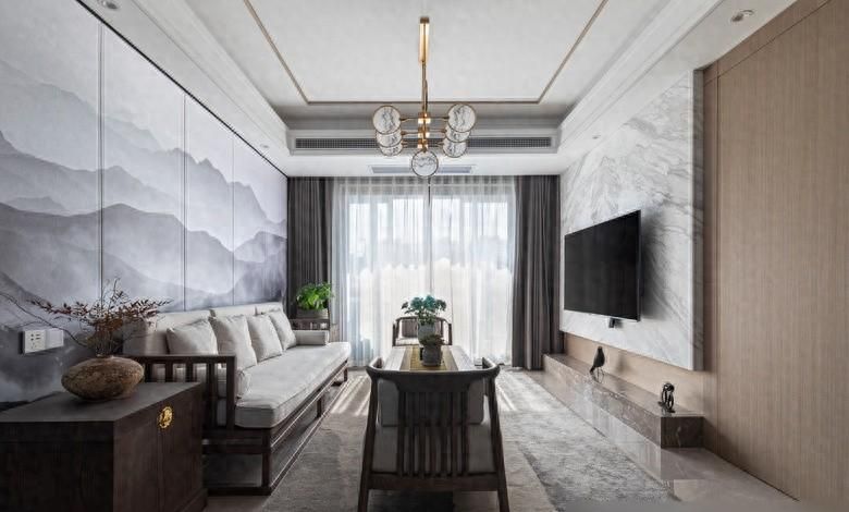 简约新中式家居，老少皆宜的沉稳耐看设计