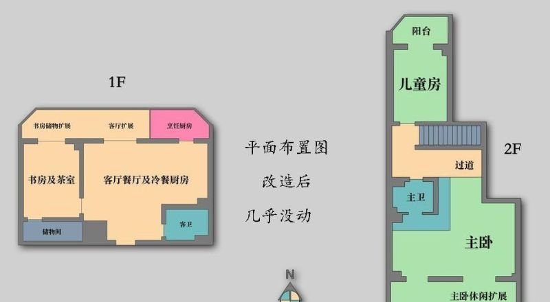 面对30年的老房，这对北京夫妻有点懵，重新装修成北欧风，好惊艳 - 家居知识