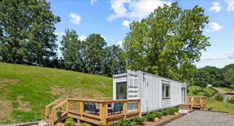 白色集装箱爆改ins风小屋，外景美到窒息！