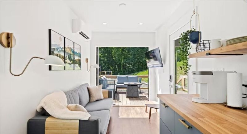 一眼沦陷！白色集装箱爆改ins风小屋，建筑外景美到窒息！ - 家居知识