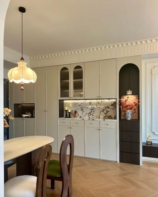 玄关只放鞋柜太亏了，现在流行这样的玄关柜！ - 家居知识