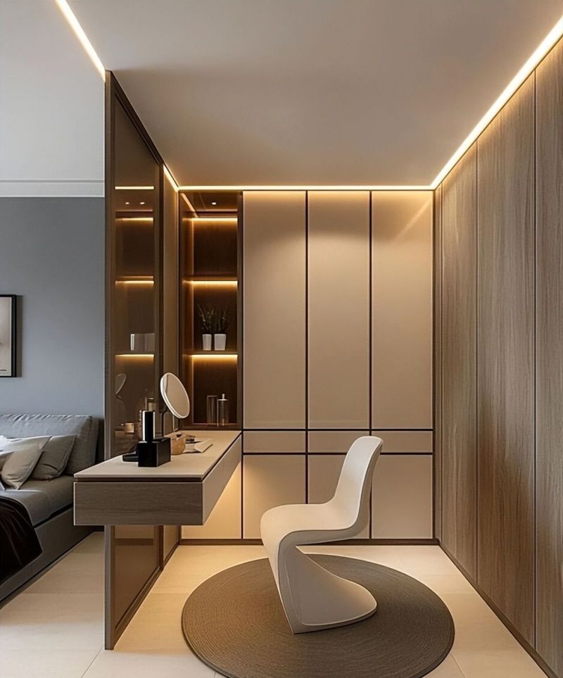 在小卧室塞下一个衣帽间，也不是没有可能！ - 家居知识