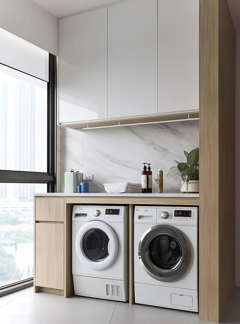 解锁 2025 洗衣柜流行密码，打造高颜值阳台洗衣区 - 家居知识