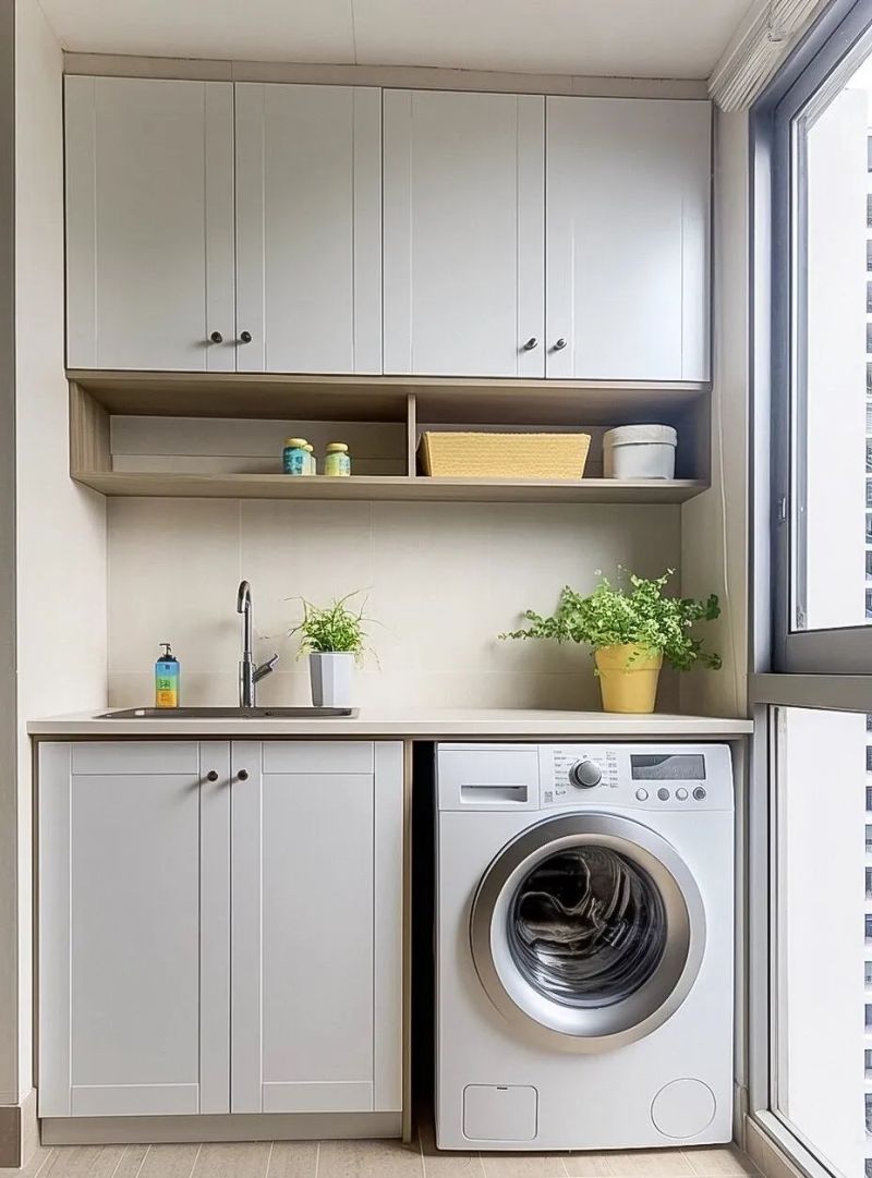 解锁 2025 洗衣柜流行密码，打造高颜值阳台洗衣区 - 家居知识
