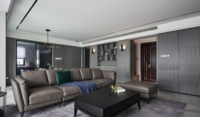 怪不得年轻人都喜欢横厅，装成现代风格，超级敞亮，享受极致简约 - 家居知识