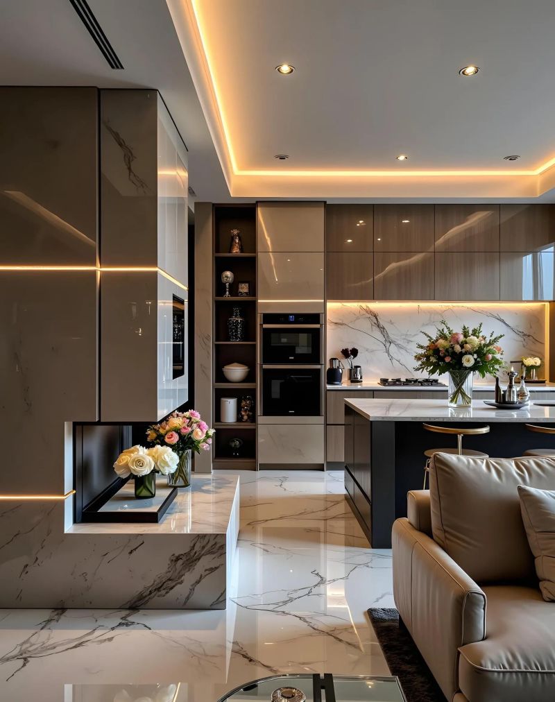 每个角落都好喜欢！轻奢风连硬装都无可挑剔 ～ - 家居知识