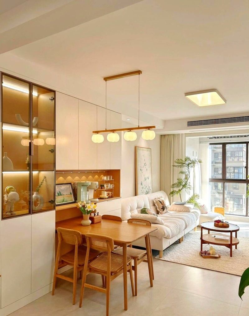 原木风不铺木地板，这样装修，既敞亮又温馨 - 家居知识