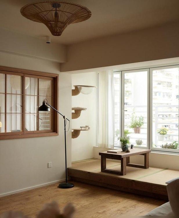 这是我见过最佛系的装修：115㎡，全屋原木风，再过10年也不过时 - 家居知识