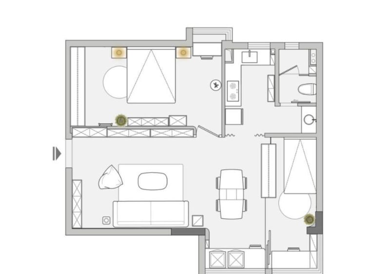 67㎡小户型逆袭：原木风装出大空间，看完想重装！ - 家居知识