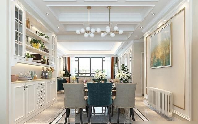 看设计师家的美式风装修后，真的爱上了，140㎡居然可以装这么美 - 家居知识