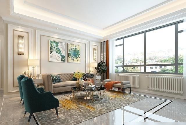 看设计师家的美式风装修后，真的爱上了，140㎡居然可以装这么美 - 家居知识