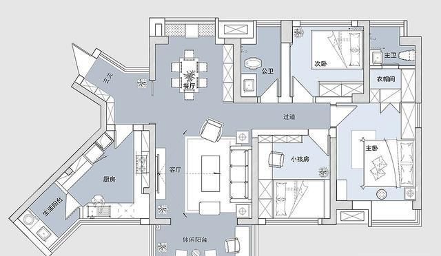 以前觉得美式很复杂，但是看了深圳夫妻的简美风后，改变了我想法 - 家居知识