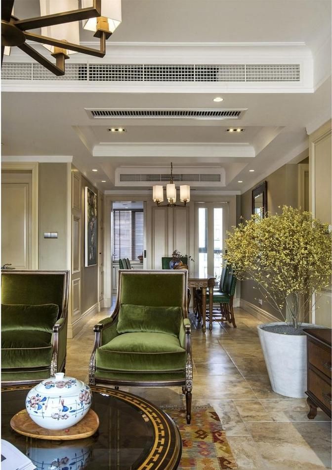 她家太豪华了，140平方装成休闲美式，满屋雍容华贵，场面很精美 - 家居知识