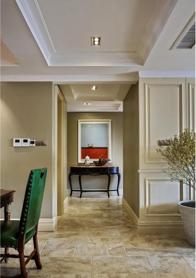 她家太豪华了，140平方装成休闲美式，满屋雍容华贵，场面很精美 - 家居知识