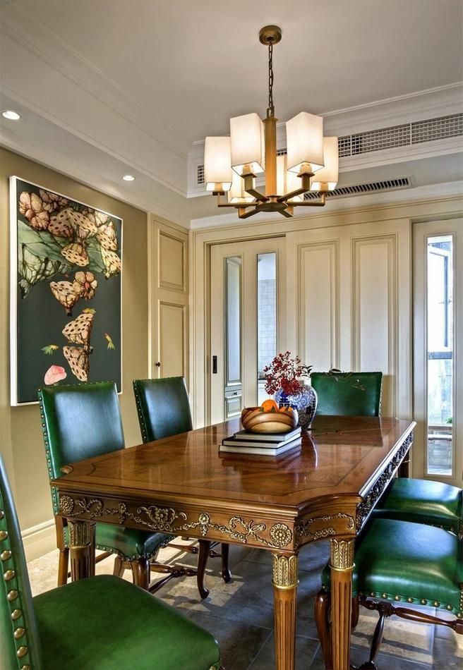 她家太豪华了，140平方装成休闲美式，满屋雍容华贵，场面很精美 - 家居知识