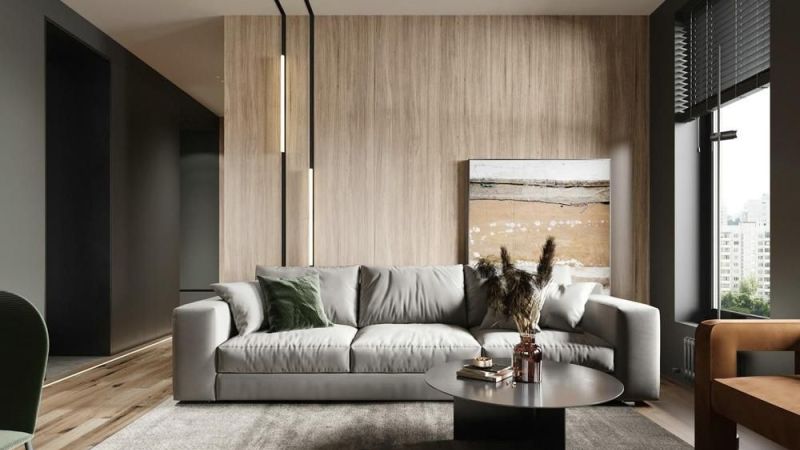 仅60平，俄罗斯姑娘将小公寓利用合理，黑色北欧风超有质感，很棒 - 家居知识