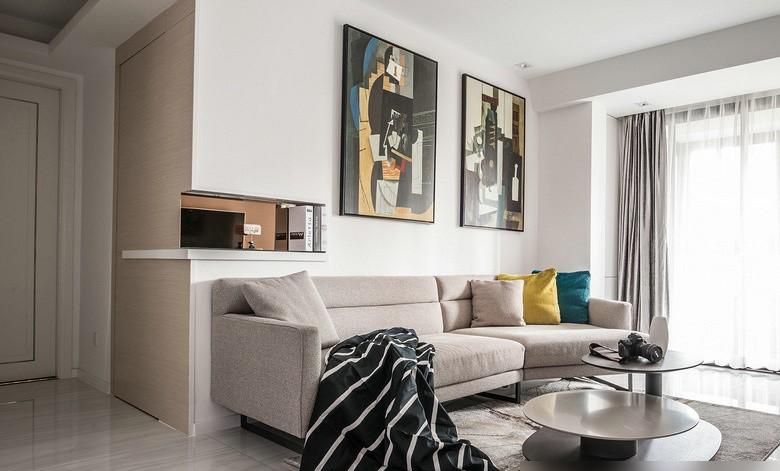 她在玄关造出弧形柜，独特设计令人称赞，全屋干净清爽，惊艳众人 - 家居知识