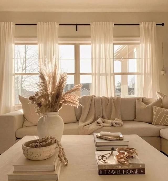 奶油风全网爆火！弥漫慵懒高级感，进门就被迷住，分享25张实景图 - 家居知识