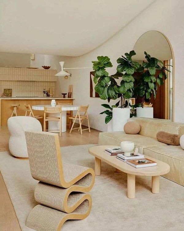 奶油风全网爆火！弥漫慵懒高级感，进门就被迷住，分享25张实景图 - 家居知识