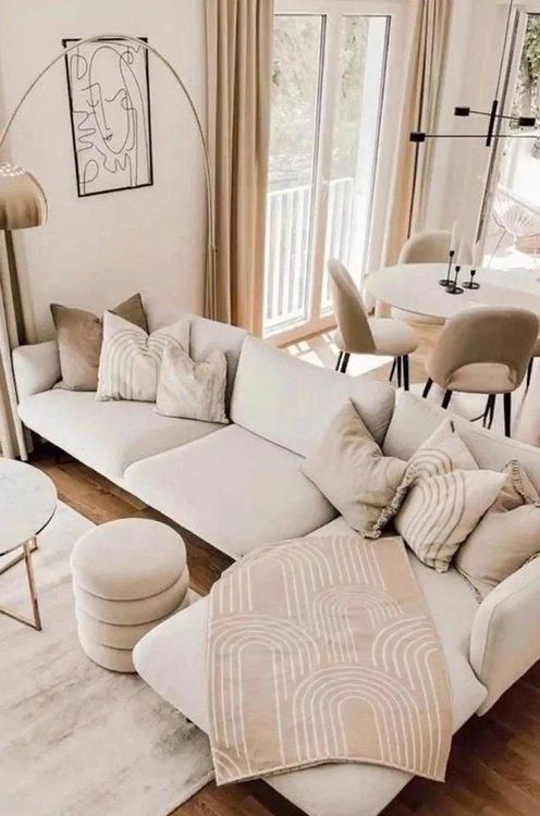 奶油风全网爆火！弥漫慵懒高级感，进门就被迷住，分享25张实景图 - 家居知识