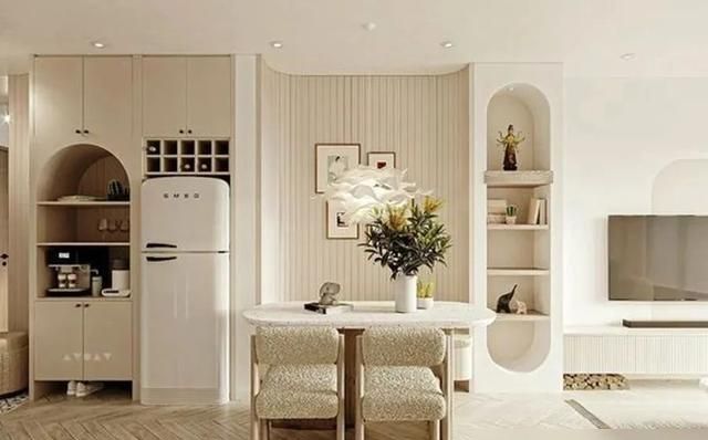 奶油风全网爆火！弥漫慵懒高级感，进门就被迷住，分享25张实景图 - 家居知识