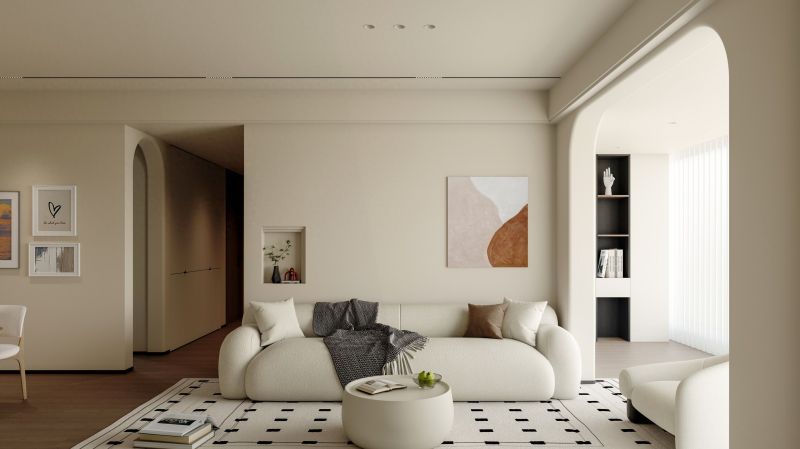 央玺春风现代奶油风丨加了滤镜里的家 每一处都温柔得像加了滤镜 - 家居知识