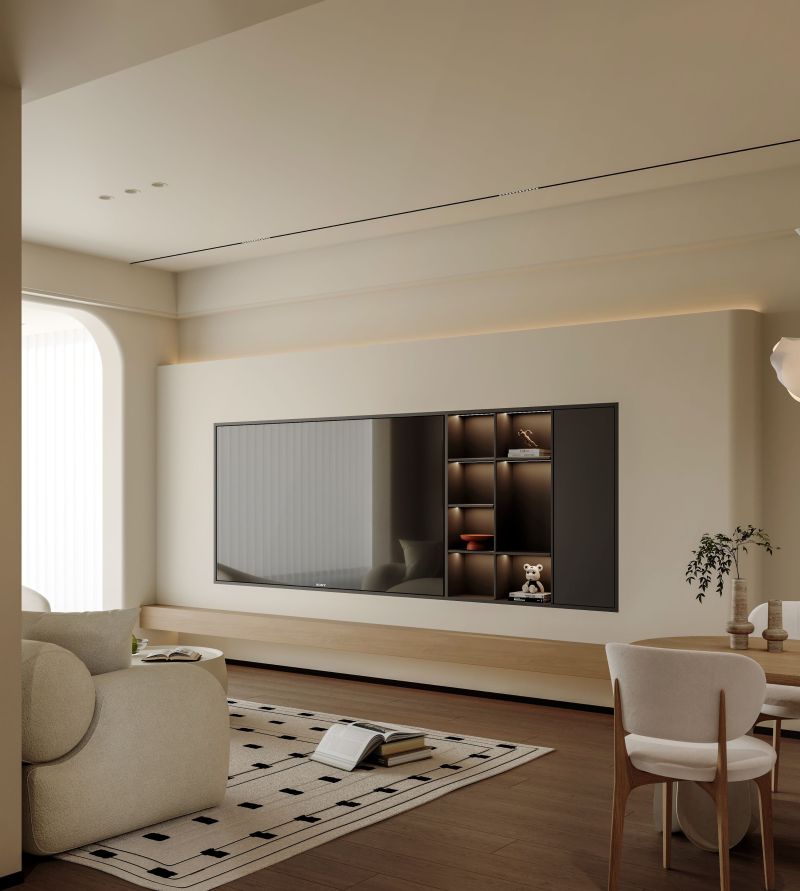 央玺春风现代奶油风丨加了滤镜里的家 每一处都温柔得像加了滤镜 - 家居知识