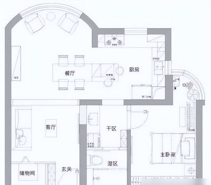 上海62岁退休阿姨60㎡新家，因轻法式奶油风走红，分享给大家瞧瞧 - 家居知识