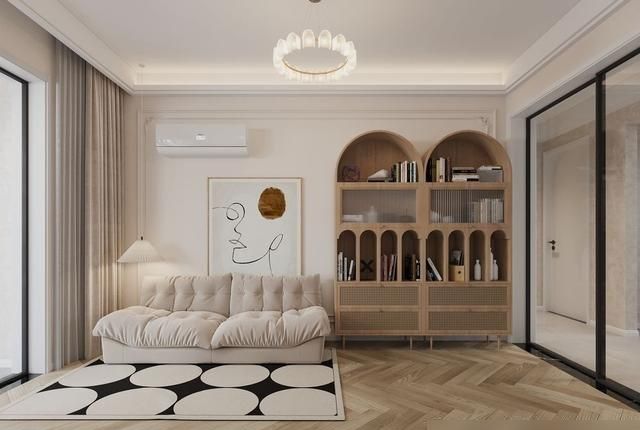 长沙90后夫妻的新家，奶油小法风，全屋不仅显得温馨还很有高级感 - 家居知识