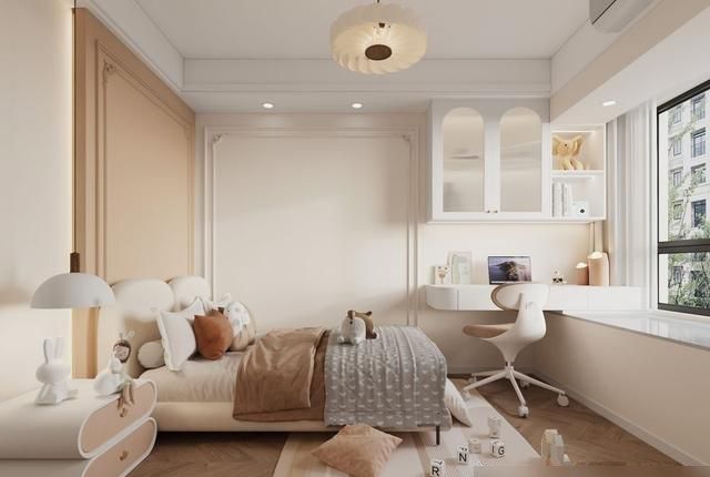 长沙90后夫妻的新家，奶油小法风，全屋不仅显得温馨还很有高级感 - 家居知识