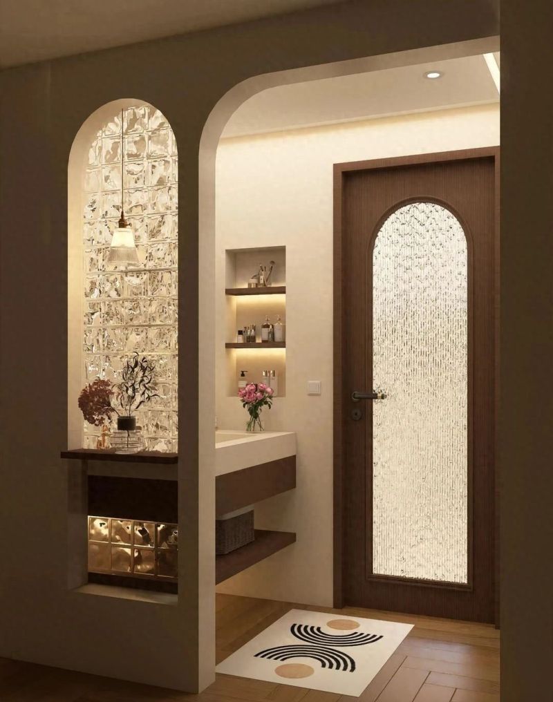 奶油中古风卫生间，今秋最火家居趋势！