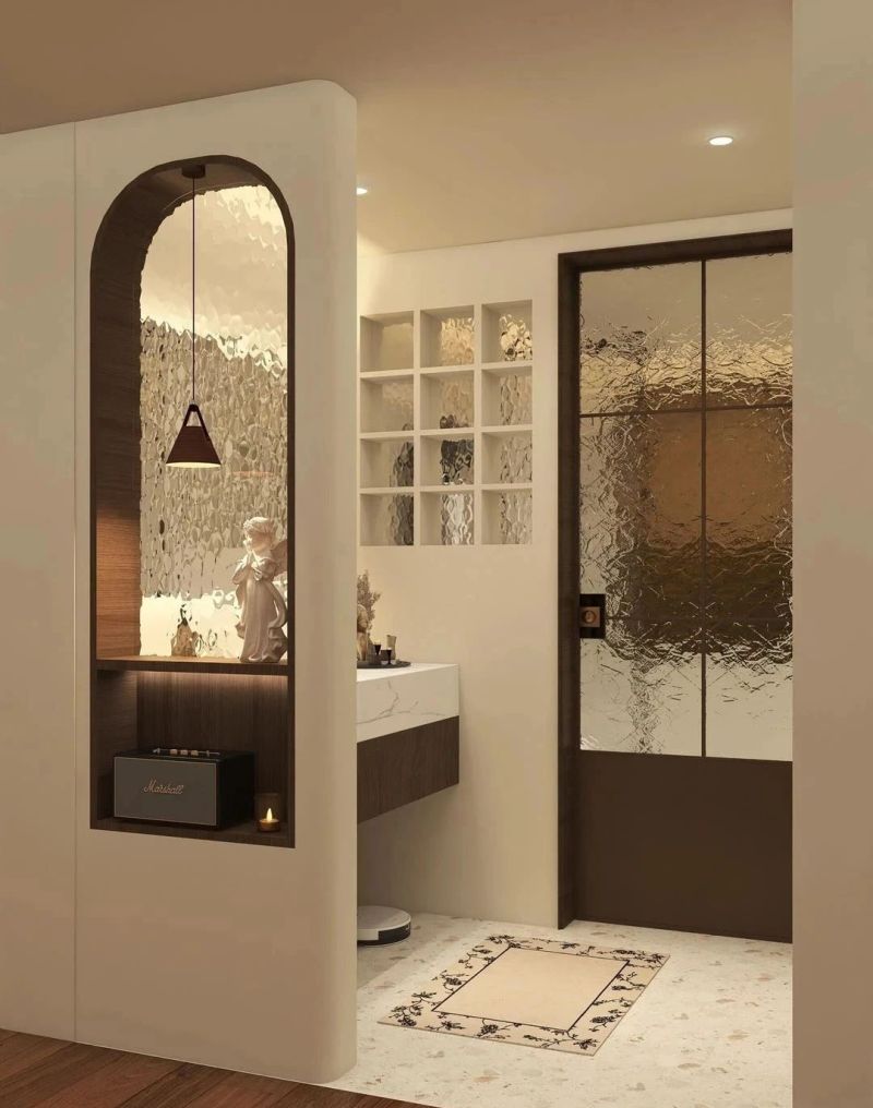 奶油中古卫生间，太流行了！ - 家居知识