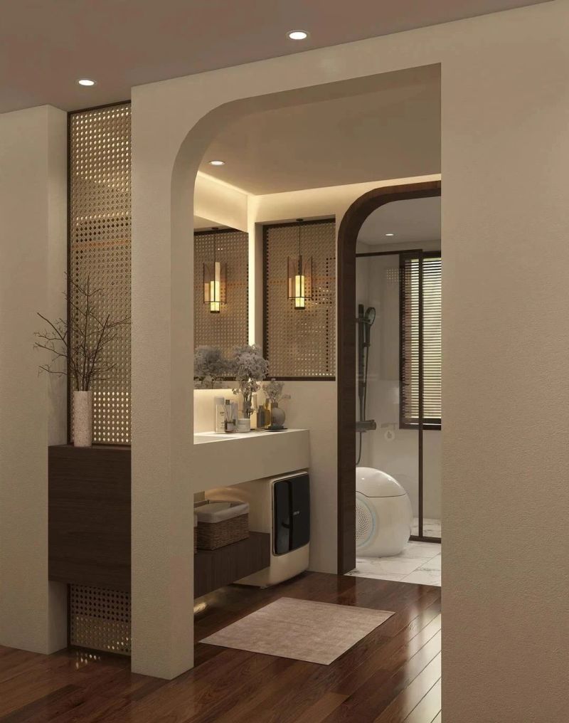 奶油中古卫生间，太流行了！ - 家居知识