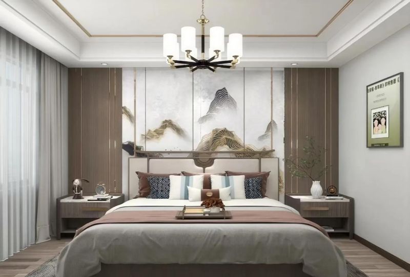 新中式装修效果图，把雅致国风搬回家 - 家居知识