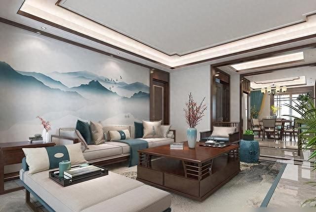 长沙夫妻打造惊艳新中式家，入户端景美到窒息