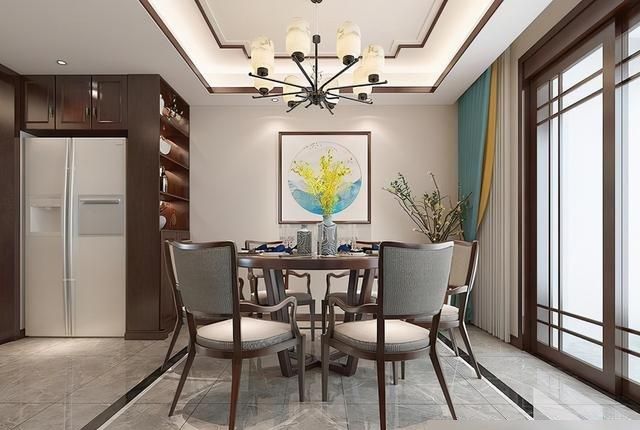 长沙夫妻的新中式风格装修，入户端景太好看，家中充满了惊艳效果 - 家居知识