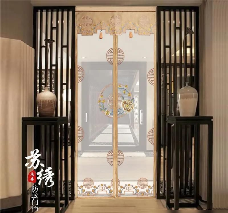 皮门帘下岗了，“新中式”门帘整洁美观，时尚新颖，太机智了 - 家居知识