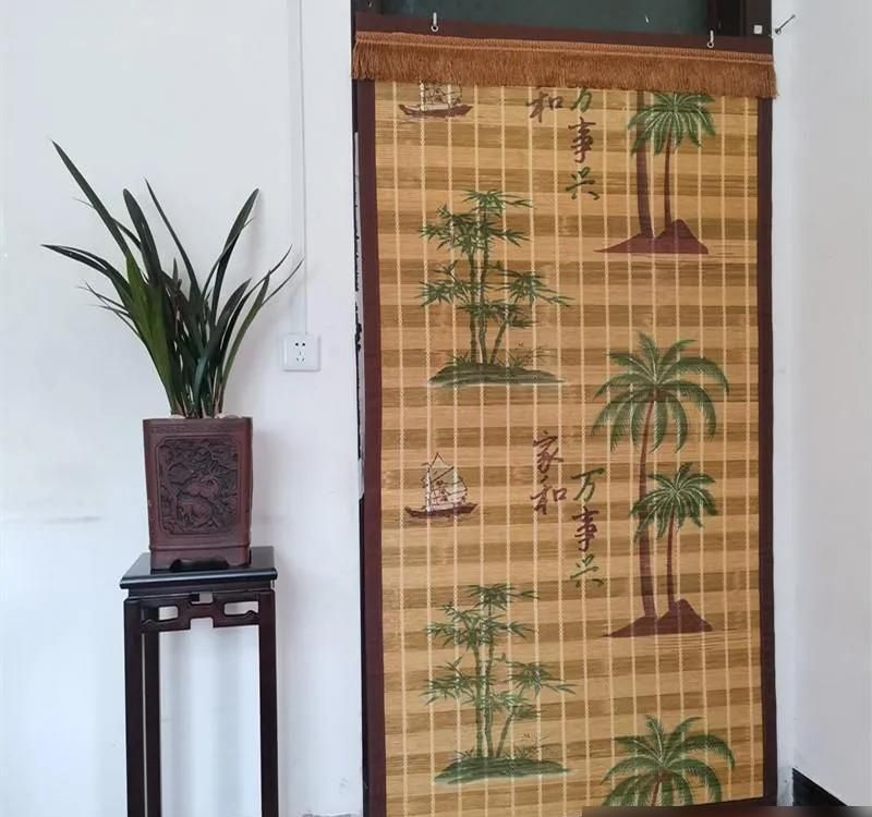 皮门帘下岗了，“新中式”门帘整洁美观，时尚新颖，太机智了 - 家居知识