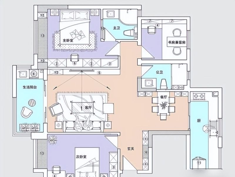 非常火的北欧风格，原来长这样，太温馨了，以后买房就这样照着装 - 家居知识