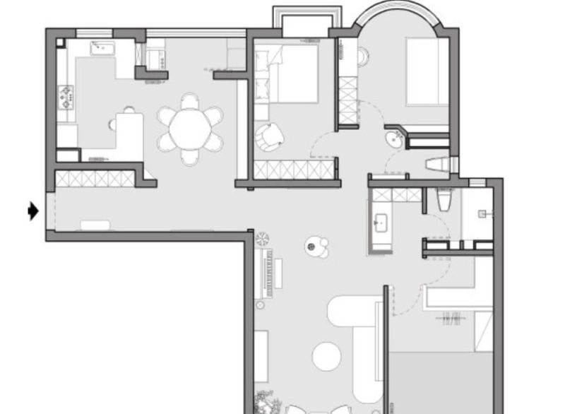 追求极简主义的她，果断选择“家徒四壁”风，完工后，反而很高级 - 家居知识