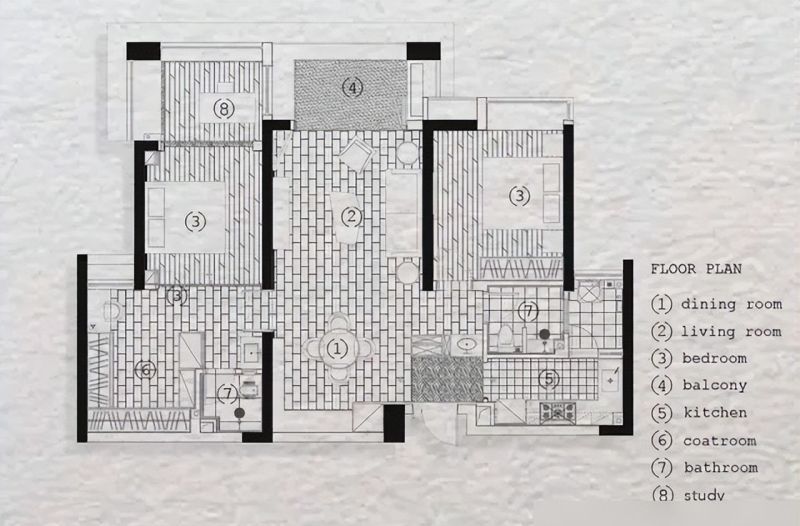 重庆一夫妻115㎡的新房，坚持极简装修，靠软装布置太美走红网络 - 家居知识