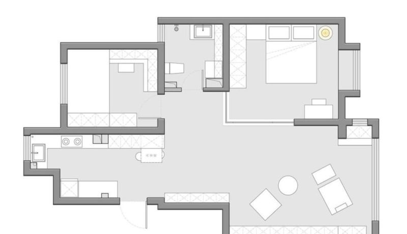 89㎡黑极简家装爆火：光影玩得溜，暗空间也能秒变高级感 - 家居知识
