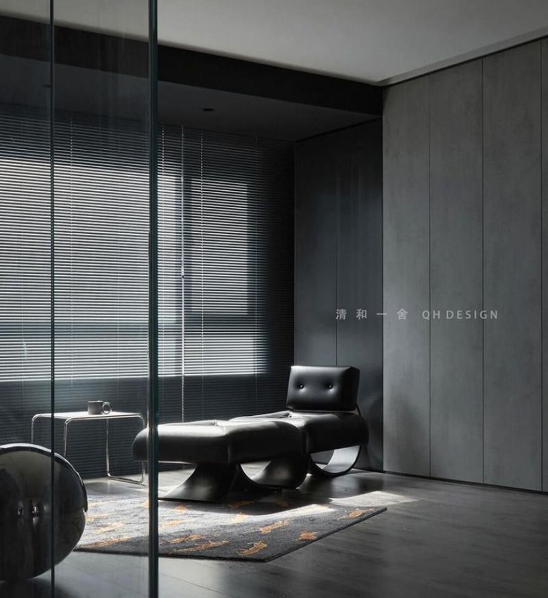 89㎡黑极简家装爆火：光影玩得溜，暗空间也能秒变高级感 - 家居知识