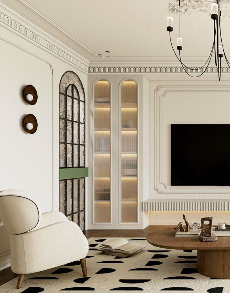 190㎡法式中古风老房改造，浪漫与优雅的完美融合