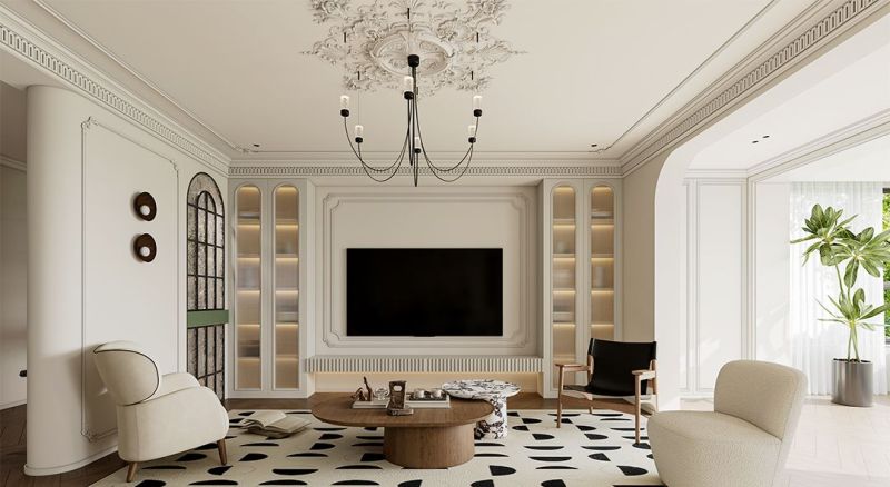 老房焕新，190㎡法式中古风装修，浪漫与优雅并行 - 家居知识