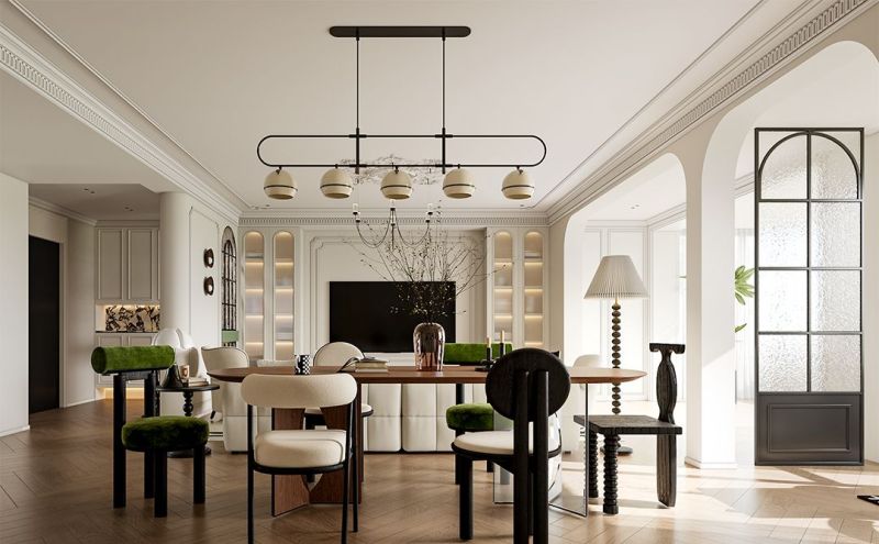 老房焕新，190㎡法式中古风装修，浪漫与优雅并行 - 家居知识